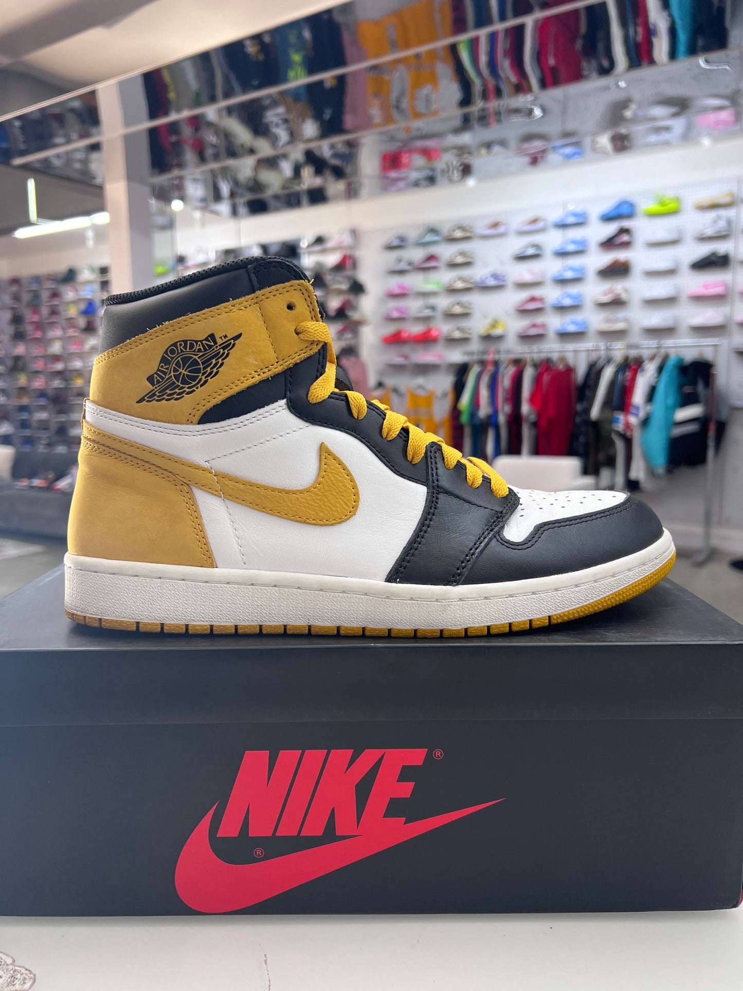 AJ 1 Yellow Ochre