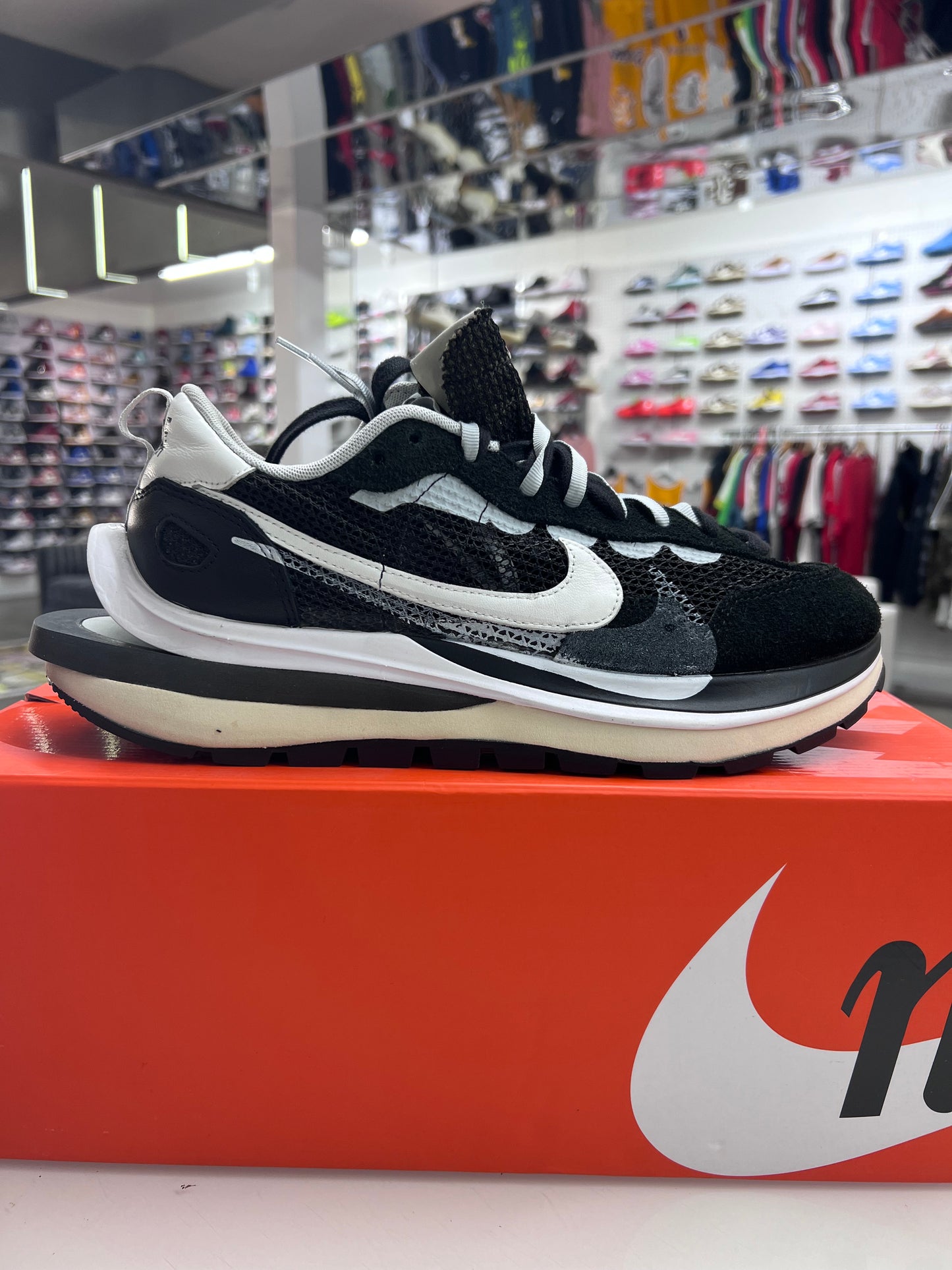 Nike Sacai Vaporwaffle Black