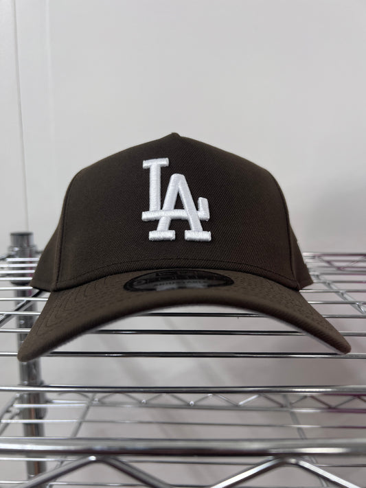 Dodgers Brown Adjustable Hat