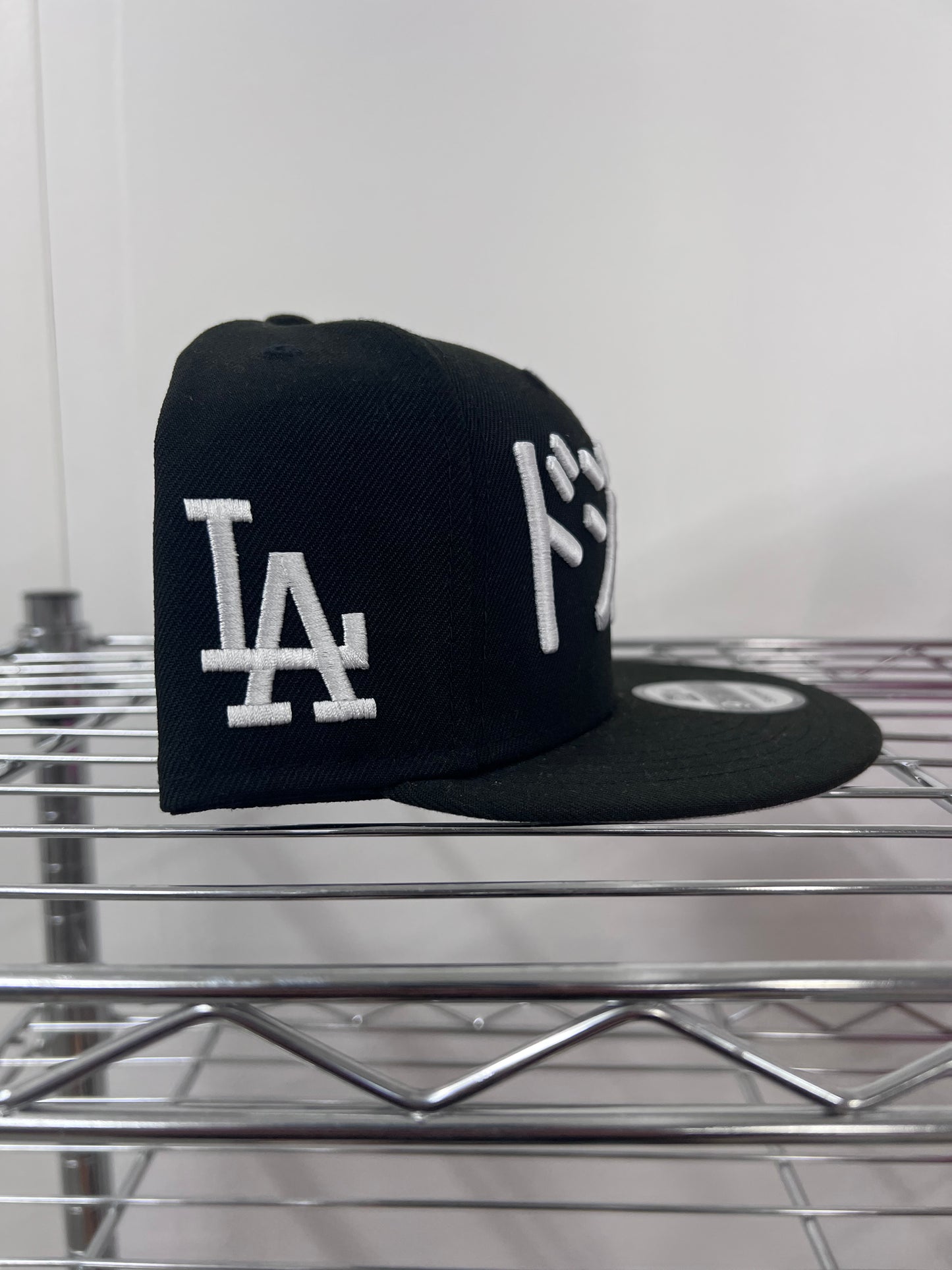 Dodgers Japanese Script Adjustable Hat