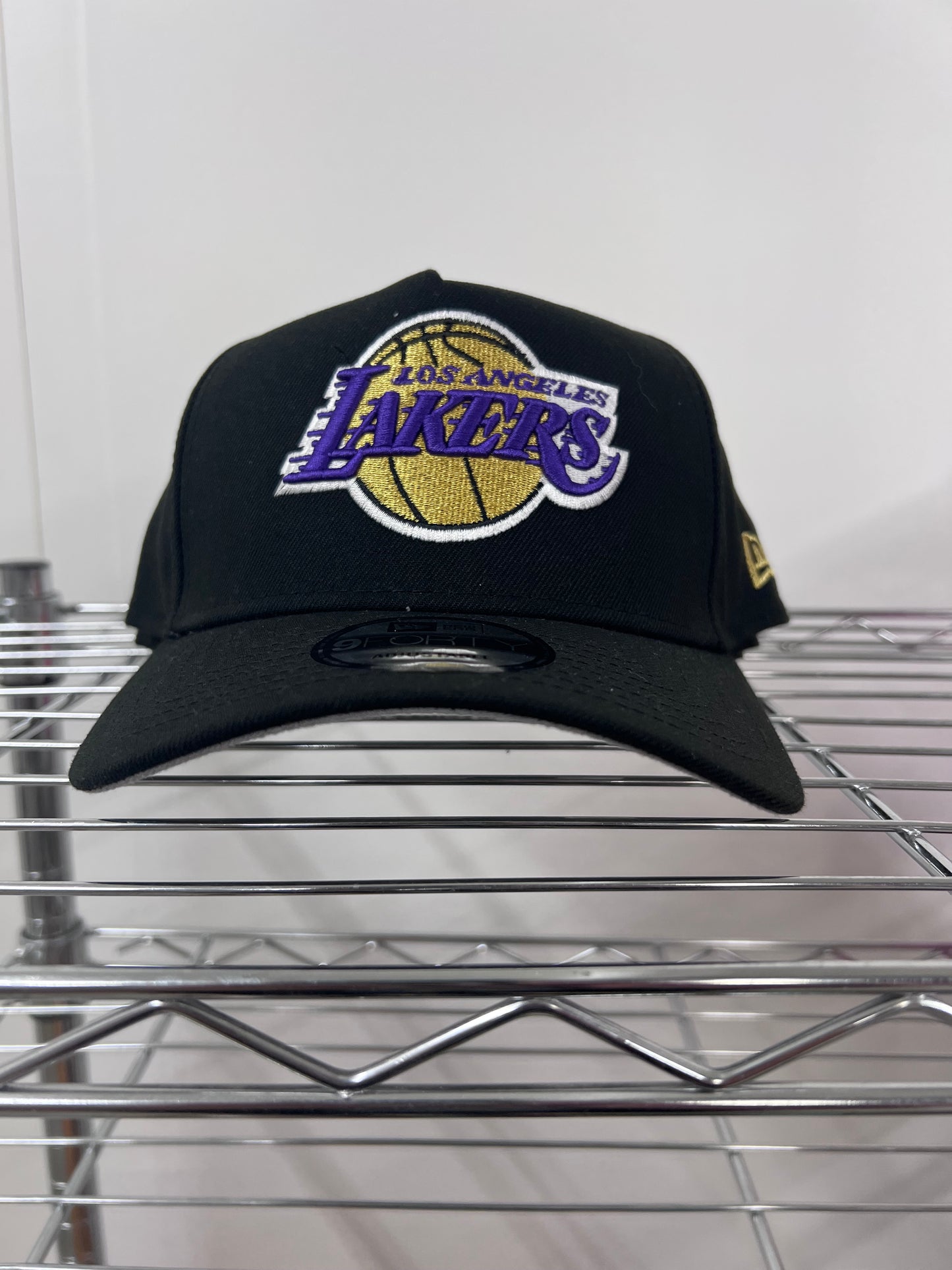 Lakers Black Adjustable Hat