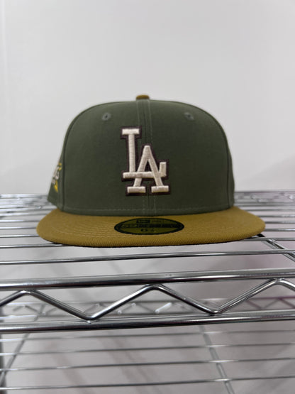 Dodgers Green Fitted Hat